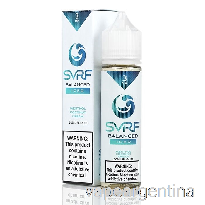 Iced Balanceado - Svrf E-liquido - 60ml 3mg Vape Descartable